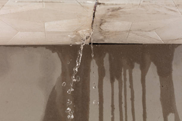 Professional Structural Drying technician working in Highlands, NJ